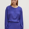 Comma Bluse Mit Henleyausschnitt Blusen