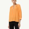 Comma Bluse Aus Crepe Blusen