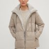 Comma Daunenjacke Aus Wollmix Jacken