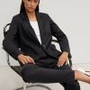 Comma Klassischer Twill-Blazer Blazer