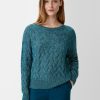 Comma Strickpullover Mit Zopfmuster Strick