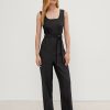 Comma Eleganter Overall Aus Viskosemix Jumpsuits