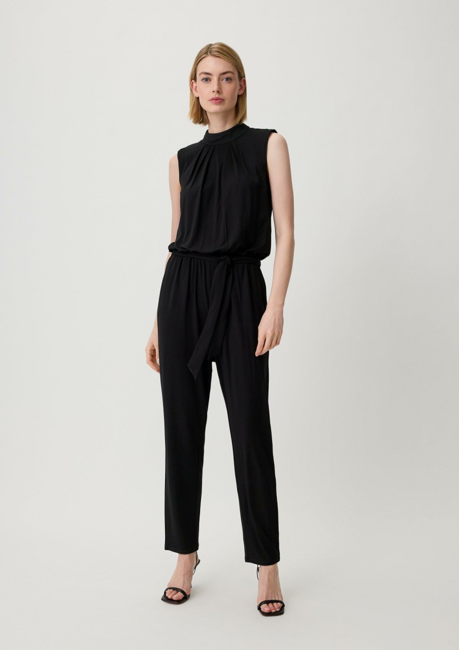 Comma Overall Aus Bambusstretch Jumpsuits