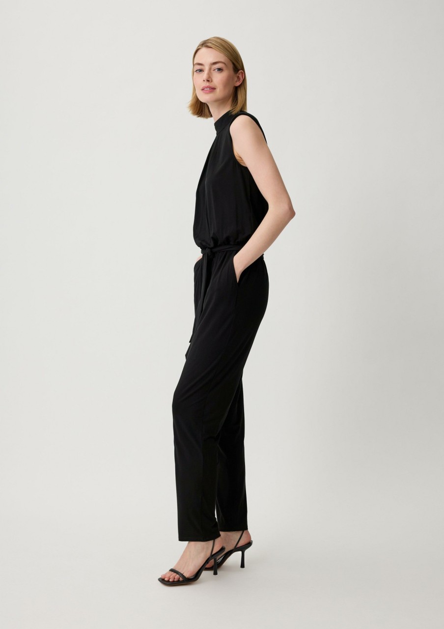 Comma Overall Aus Bambusstretch Jumpsuits