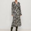 Comma Maxikleid Mit Allover-Print Kleider