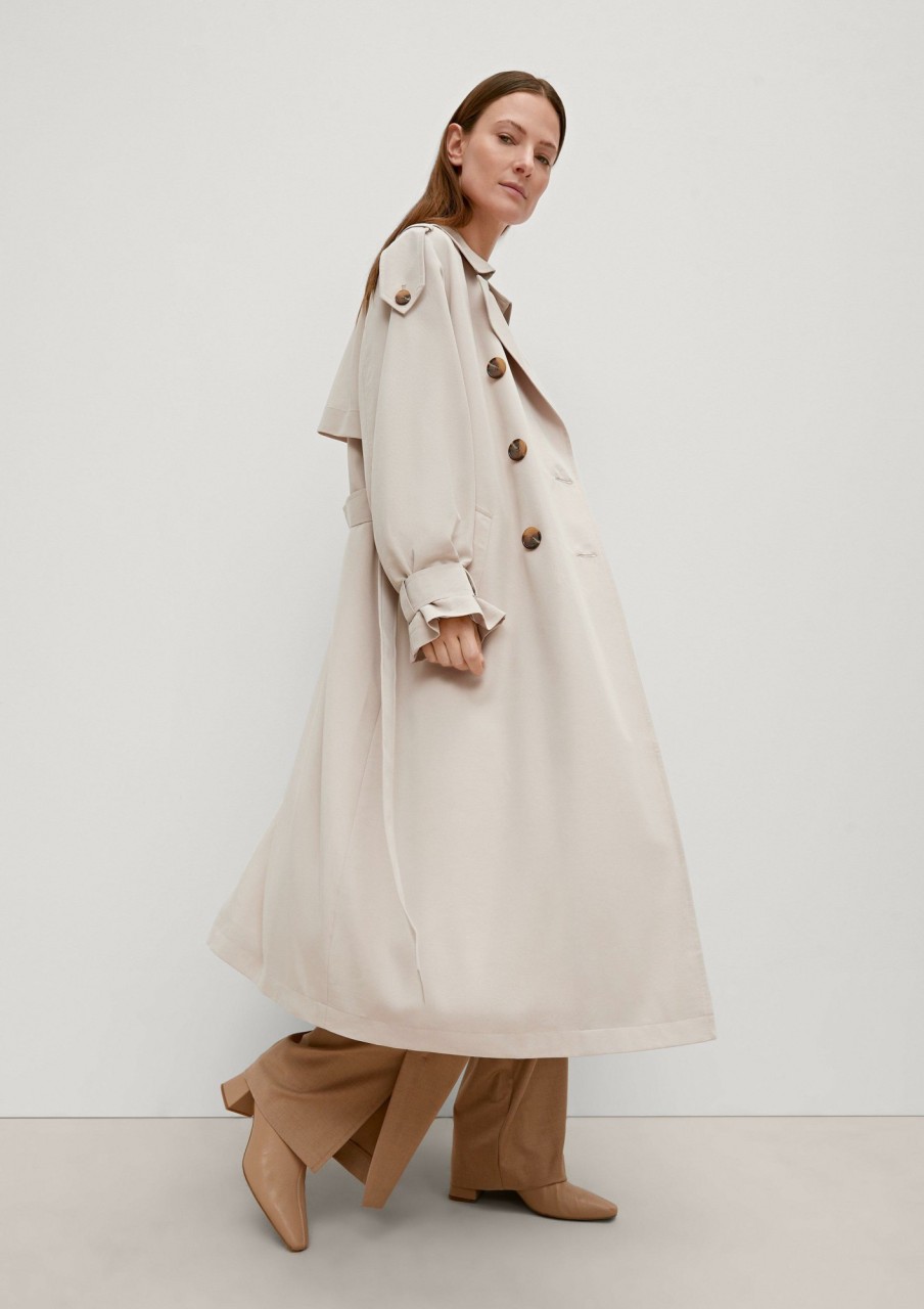 Comma Trenchcoat Mit Bindegurtel Mantel