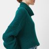 Comma Lockerer Strickpullover Mit Rollkragen Strick