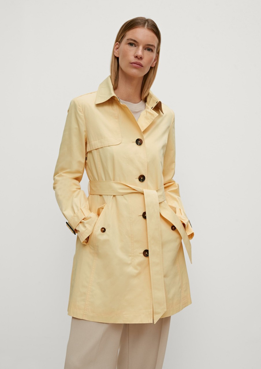 Comma Trenchcoat Mit Bindegurtel Mantel