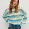 Comma Strickpullover Aus Baumwolle Strick