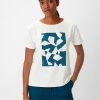 Comma T-Shirt Aus Modalmix Shirts