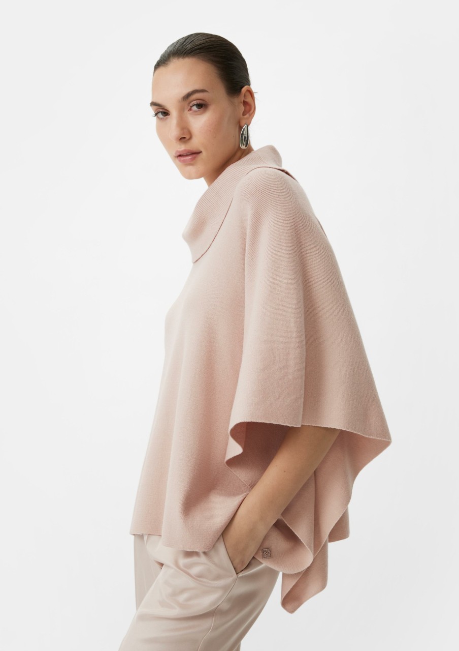 Comma Poncho Mit Turtleneck Accessoires