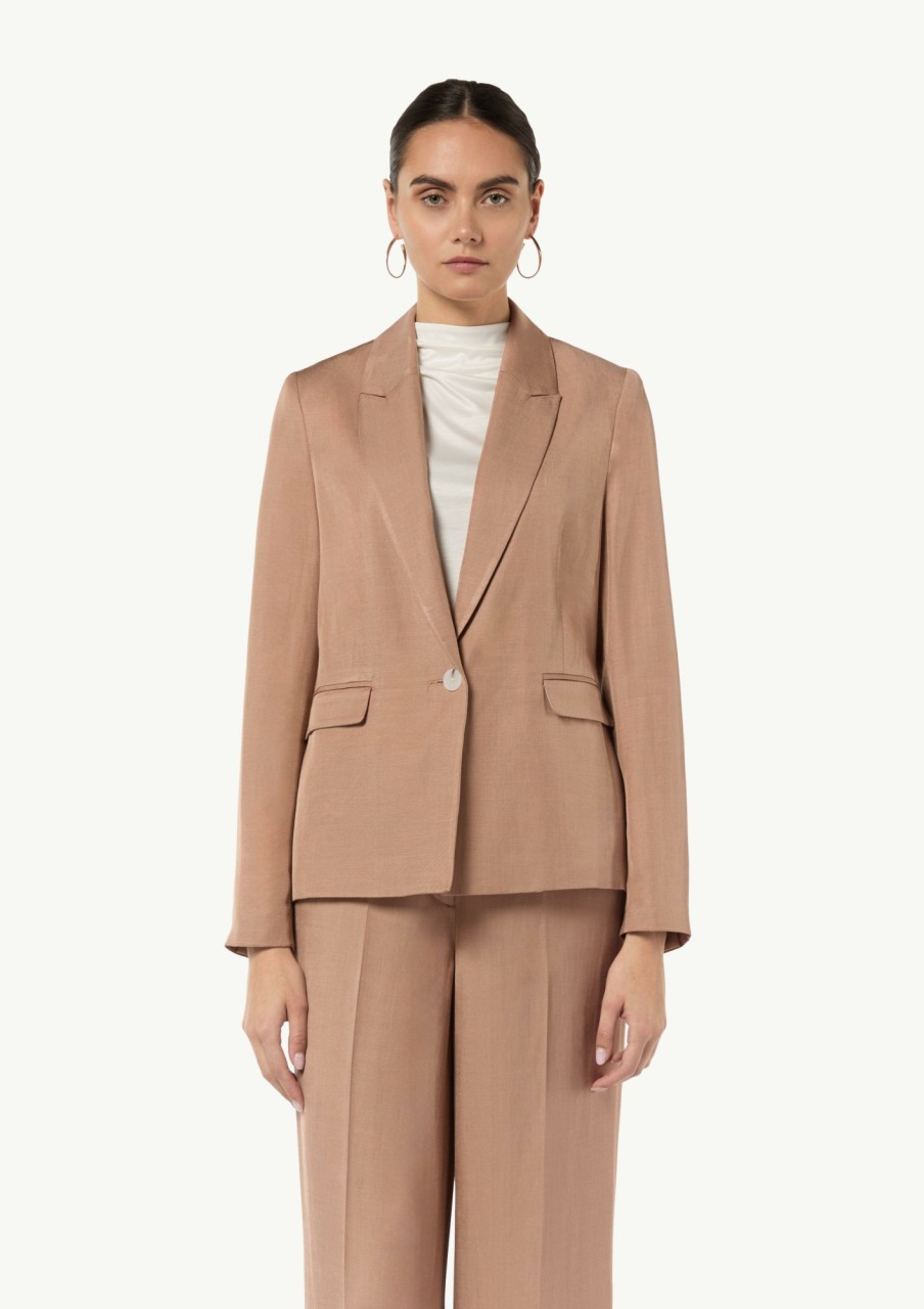 Comma Blazer Aus Leinenmix Blazer