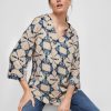 Comma Lockere Bluse Aus Viskose Blusen