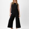 Comma Regular: Wide-Leg-Hose Aus Spitze Hosen