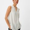 Comma Crepe-Bluse Aus Viskose Blusen