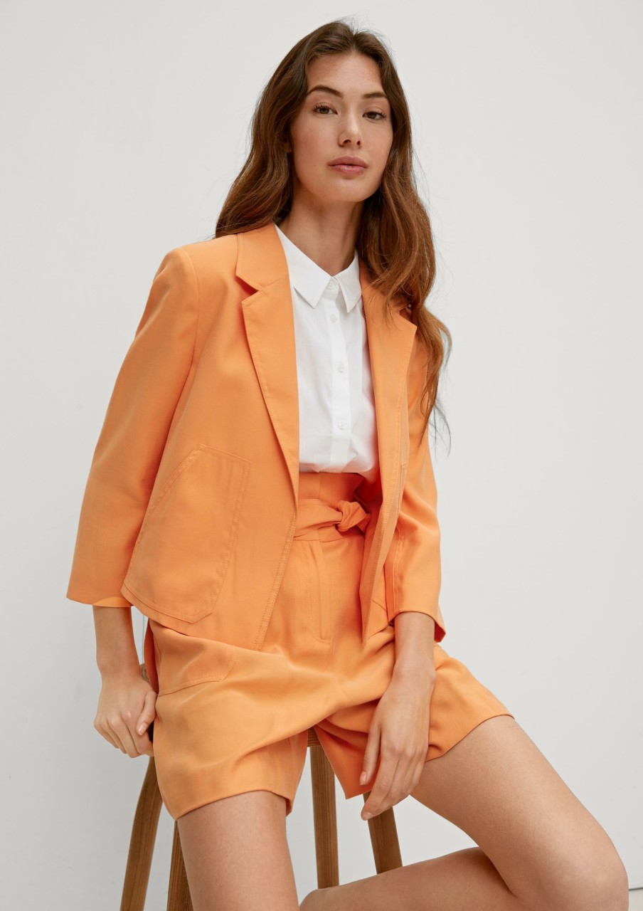 Comma Blazer Mit Webstruktur Blazer