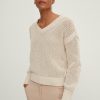 Comma Pullover Aus Lochstrick Strick