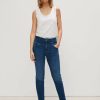 Comma Slim: 7/8-Jeans Mit High Waist Hosen