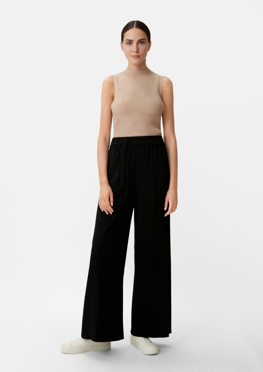 Comma Loose: Hose Mit Flared Leg Hosen