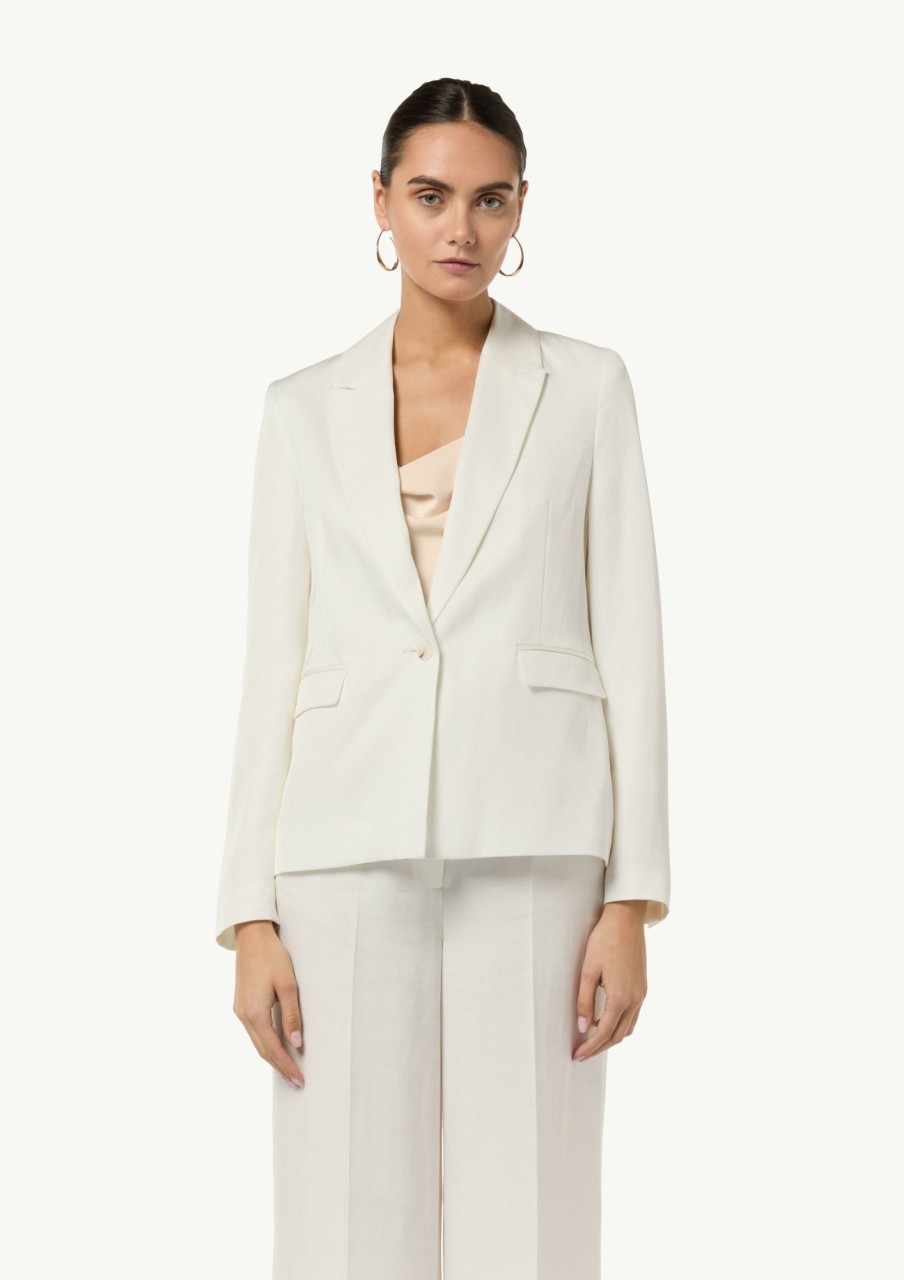 Comma Blazer Aus Leinenmix Blazer