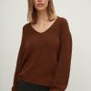 Comma Strickpullover Aus Baumwolle Strick