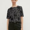 Comma Blusenshirt Mit Allover-Print Blusen