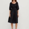 Comma Stufenkleid Mit Allover-Muster Kleider