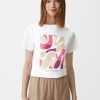 Comma T-Shirt Mit Frontprint Shirts