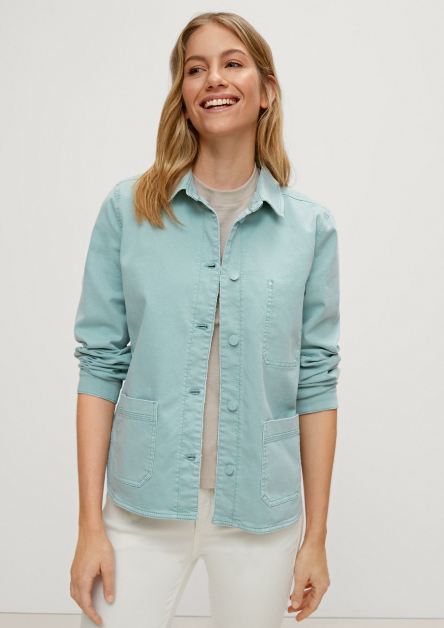 Comma Overshirt Aus Denim Jacken