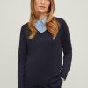 Comma Pullover Mit Ajourdetail Strick