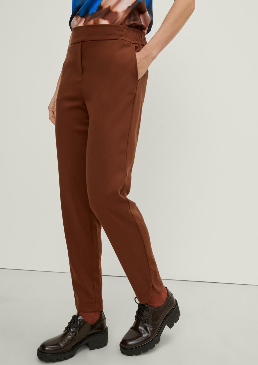 Comma Regular: Jogpants Aus Twill Hosen