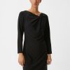 Comma Crepe-Kleid Mit Knotendetail Kleider