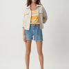 Comma Jeansshorts Mit Denimgurtel Jeans