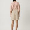 Comma Loose: Shorts Aus Twill Hosen