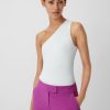 Comma One-Shoulder-Top Aus Viskosemix Shirts