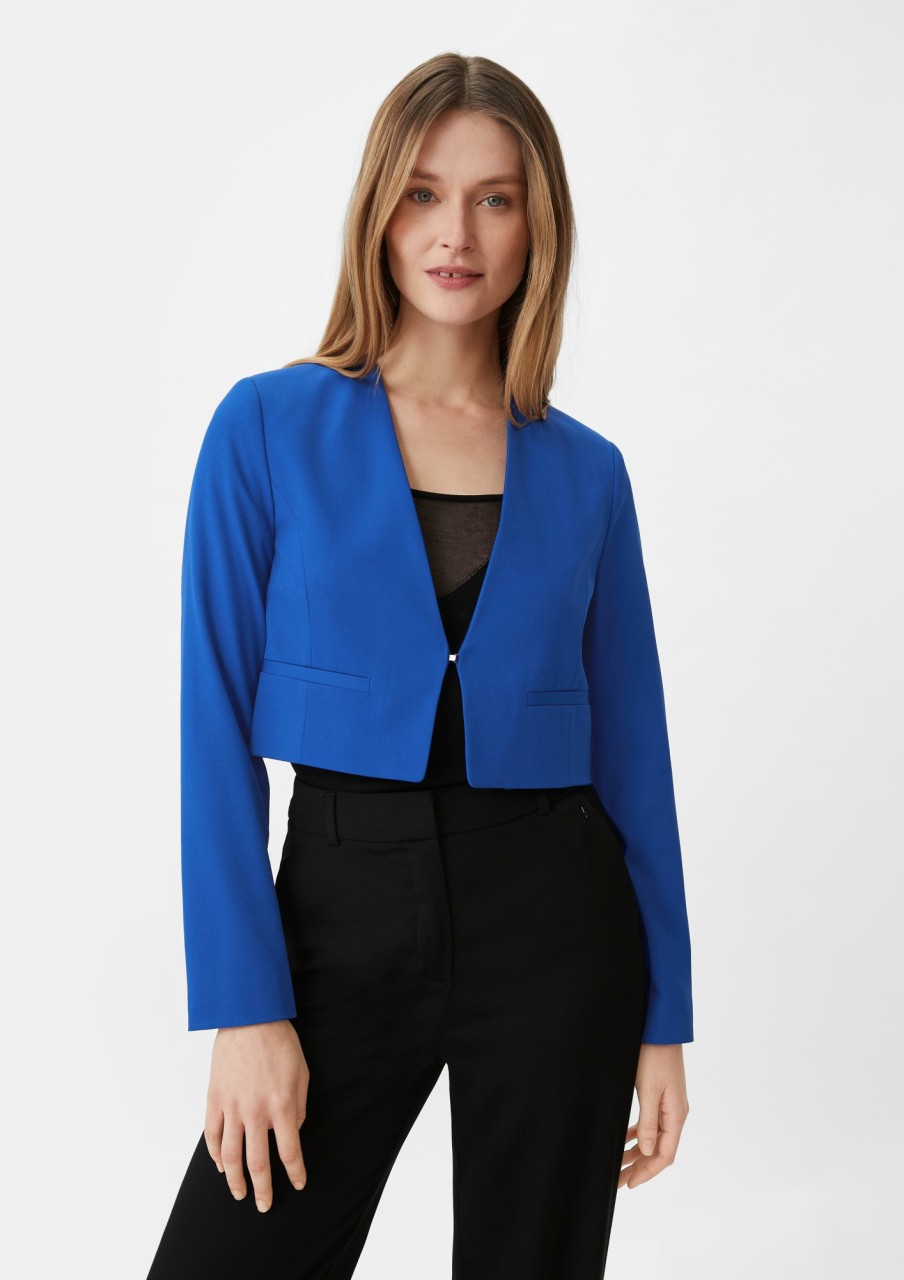 Comma Blazer Im Cropped Fit Blazer