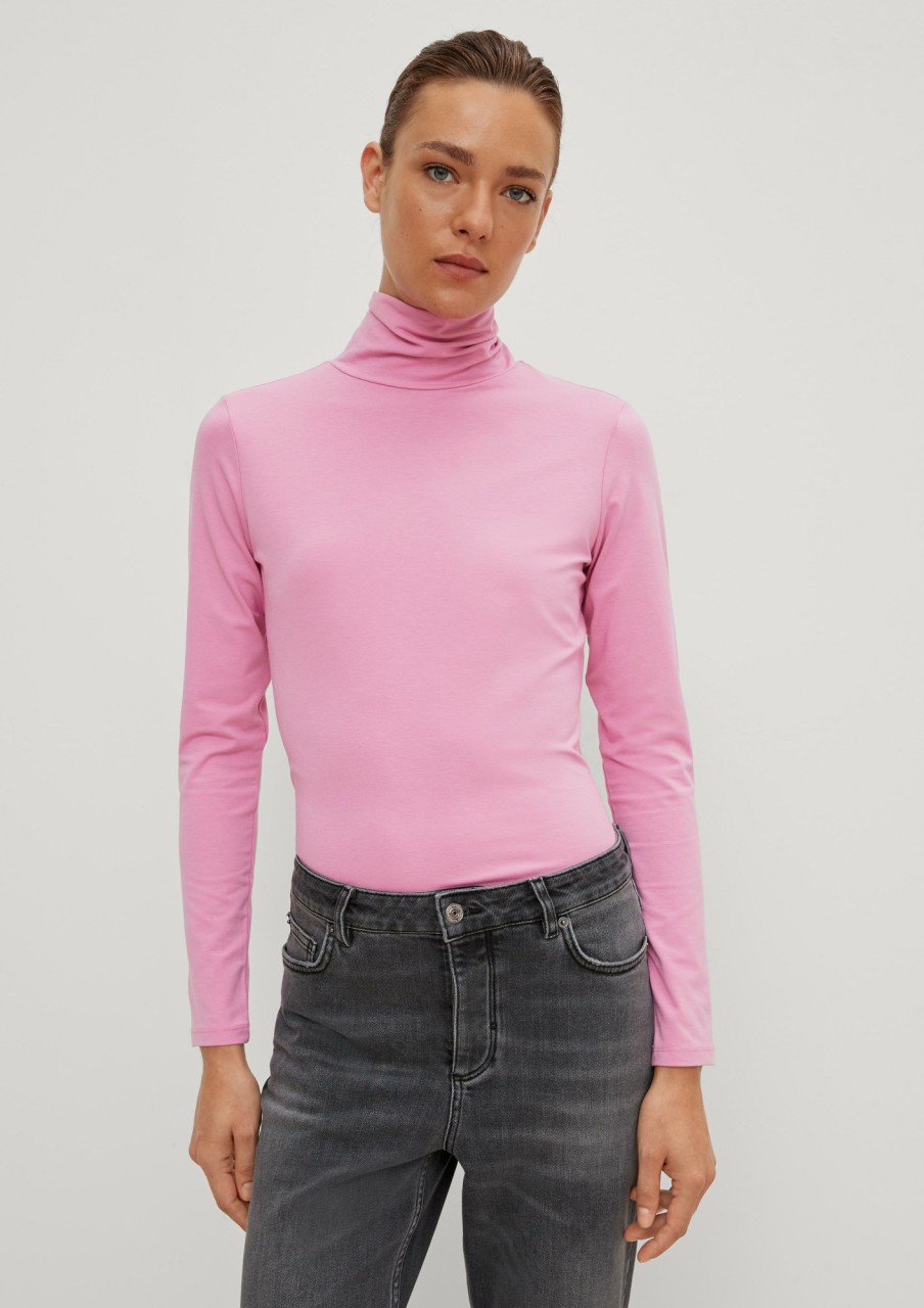 Comma Turtleneck Aus Modalmix Shirts