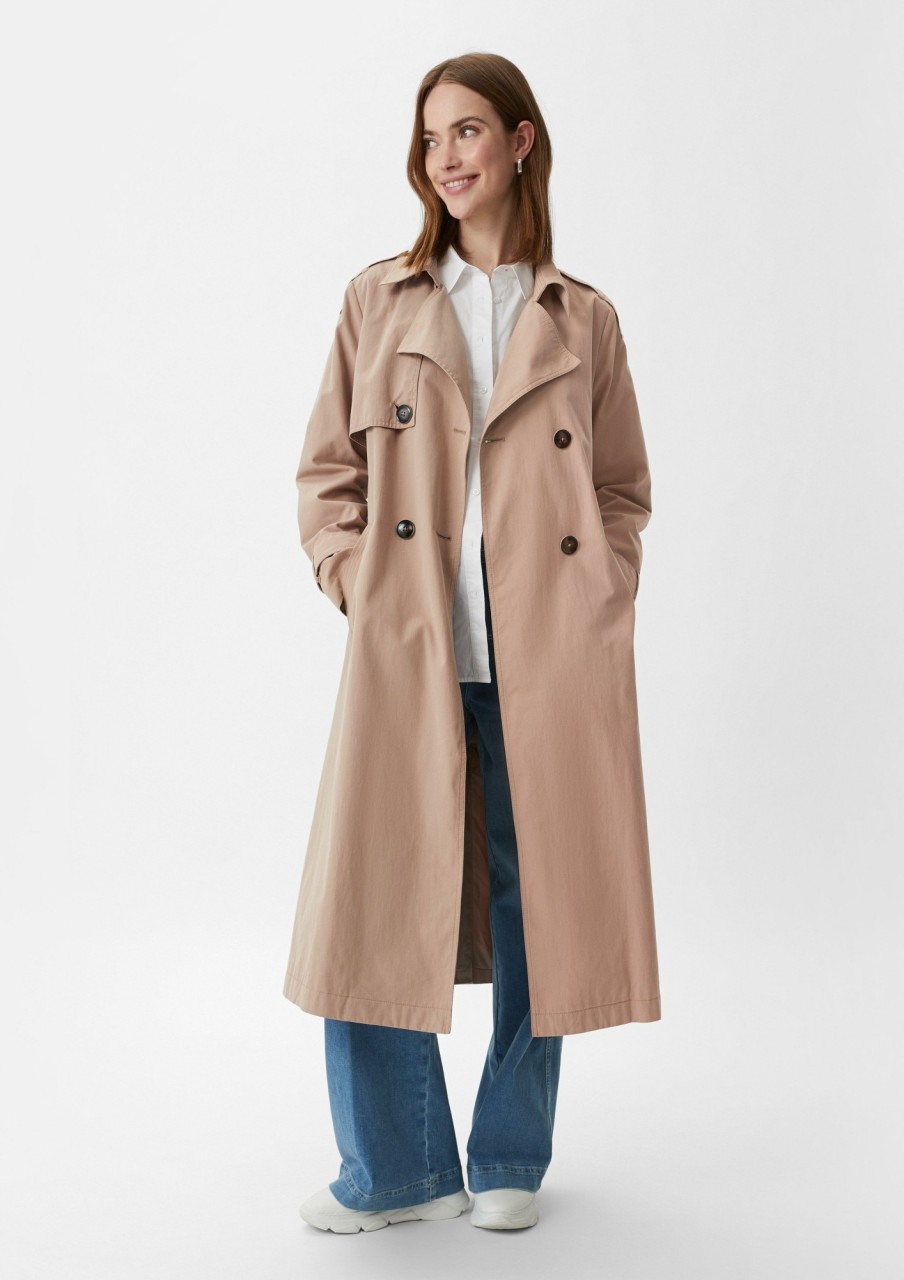 Comma Trenchcoat Mit Bindegurtel Mantel