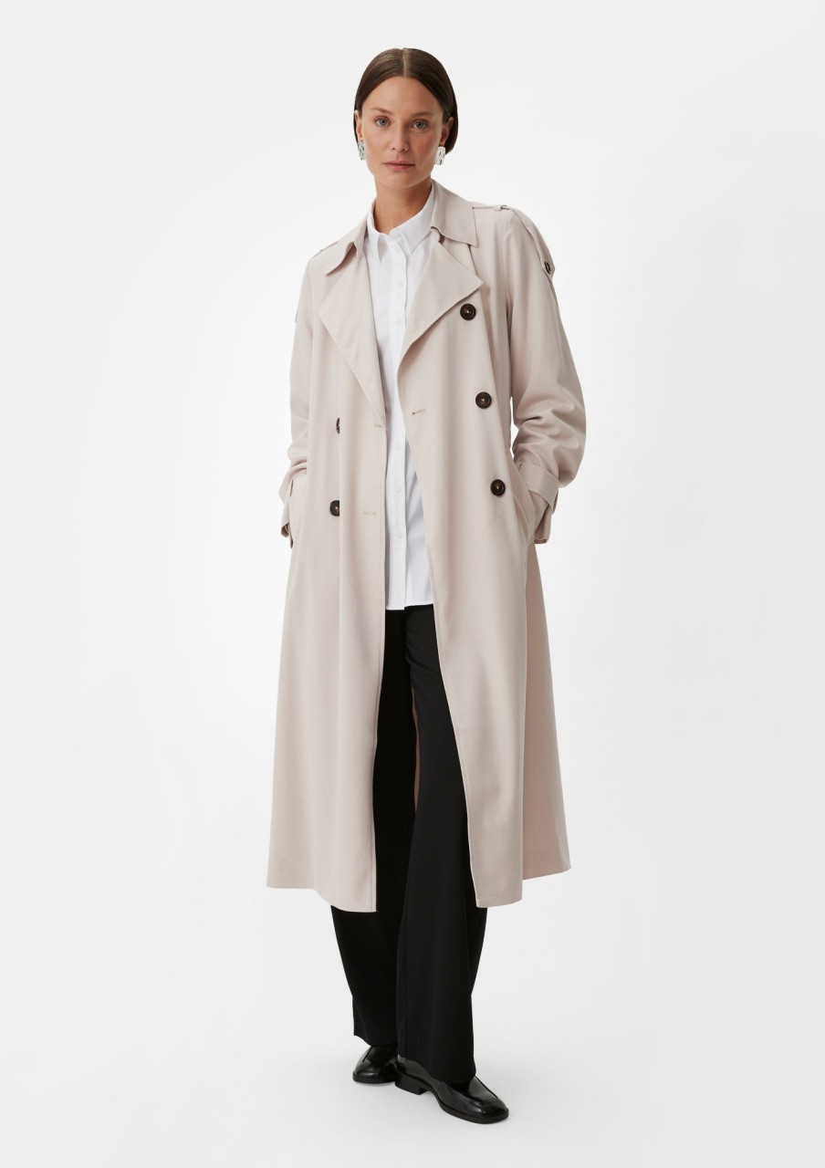 Comma Trenchcoat Mit Bindegurtel Mantel