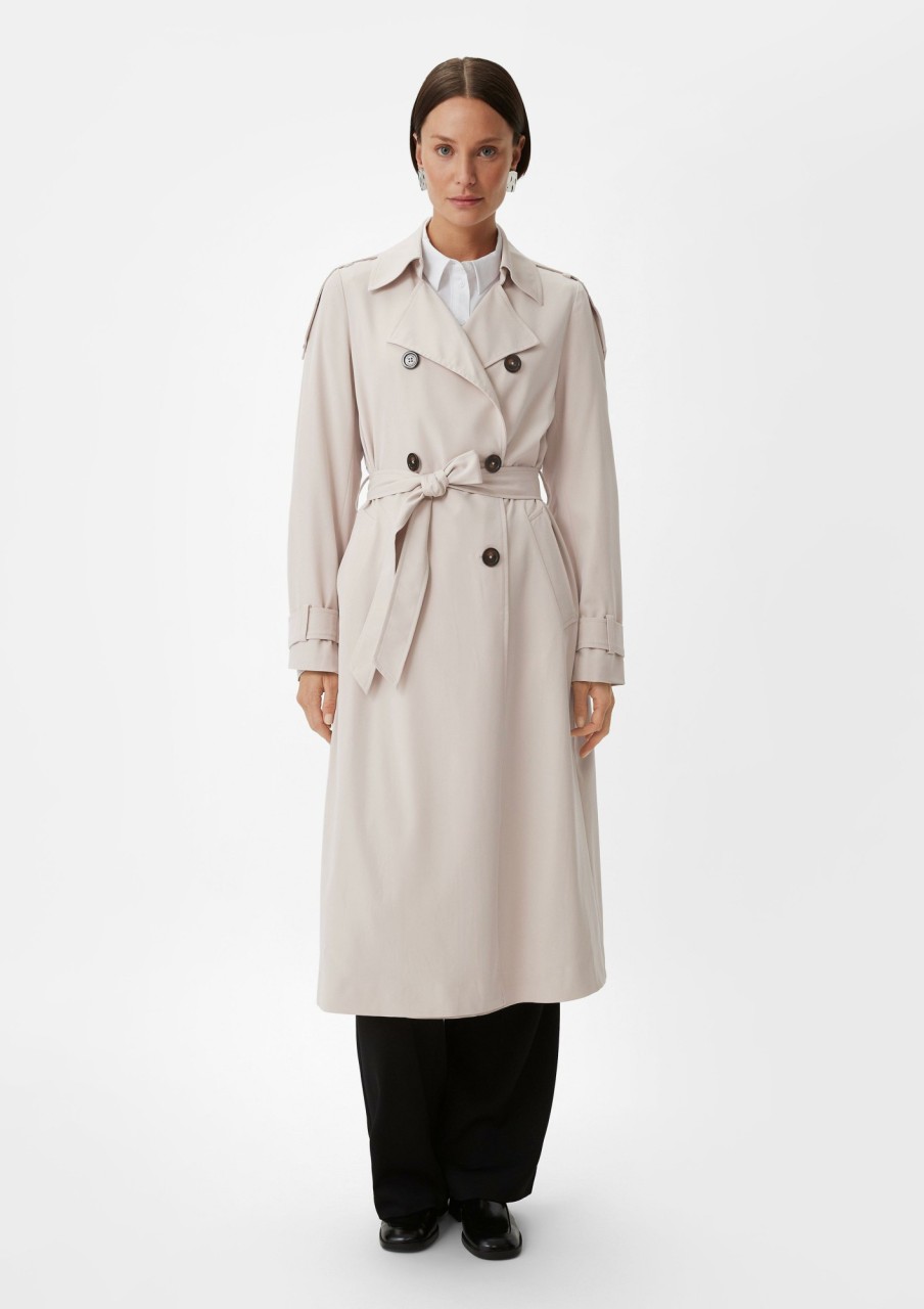 Comma Trenchcoat Mit Bindegurtel Mantel