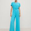 Comma Overall Aus Crepe Jumpsuits