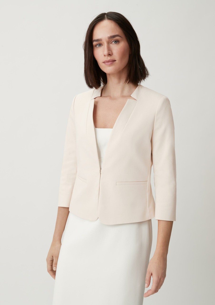 Comma Blazer Mit 3/4-Armeln Blazer