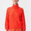 Comma Pullover Mit Strickmuster Strick