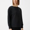 Comma Fabricmix-Sweatshirt Mit Stickerei Sweatshirts