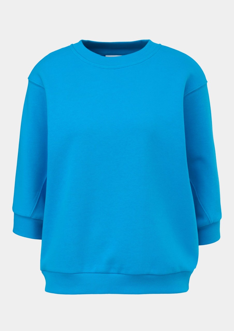 Comma Sweatshirt Mit Weiten 3/4-Armeln Sweatshirts