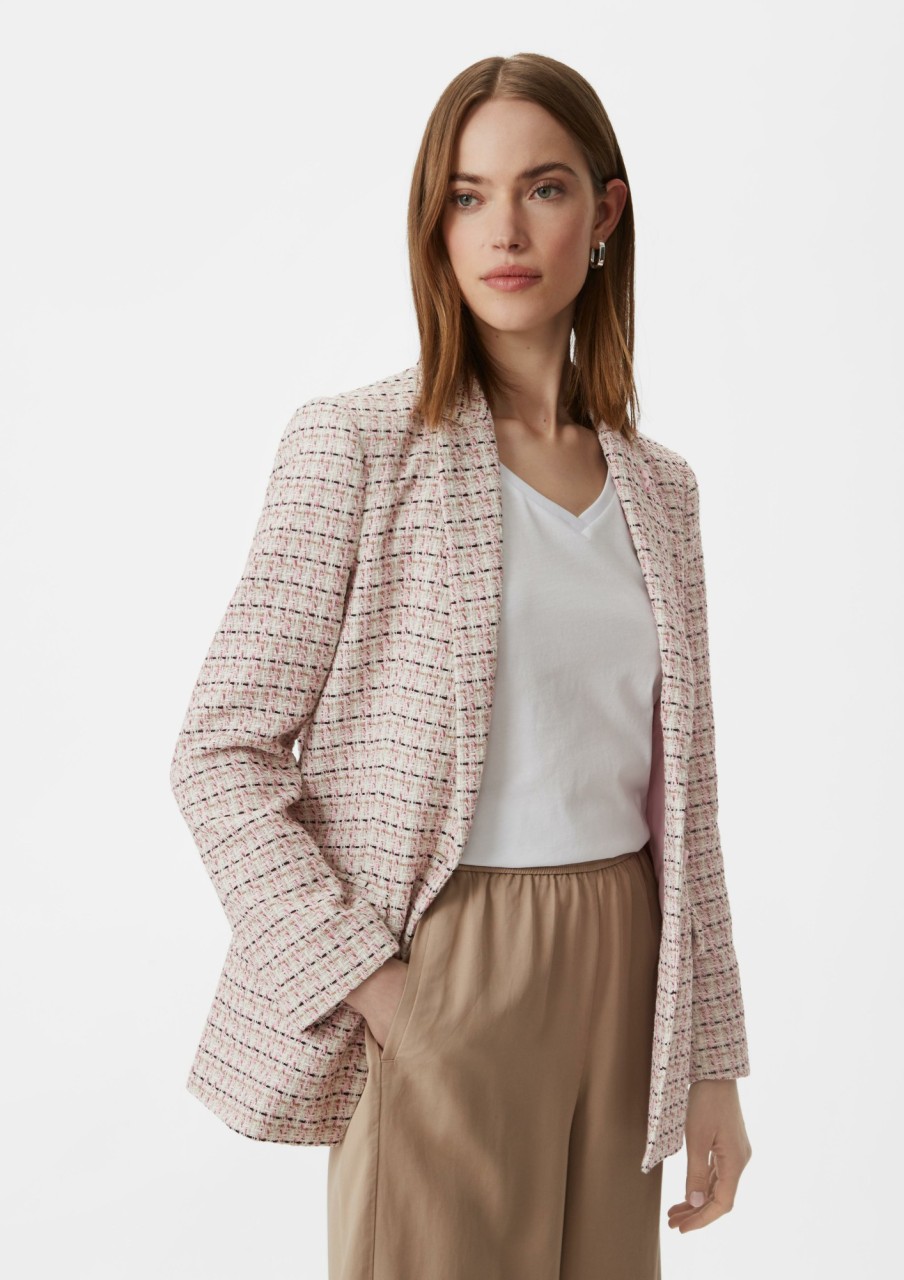 Comma Blazer Aus Boucle Blazer