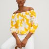 Comma Off Shoulder- Bluse Blusen