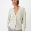 Comma Cardigan Aus Alpakamix Strick