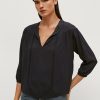 Comma Bluse Mit Bindedetail Blusen