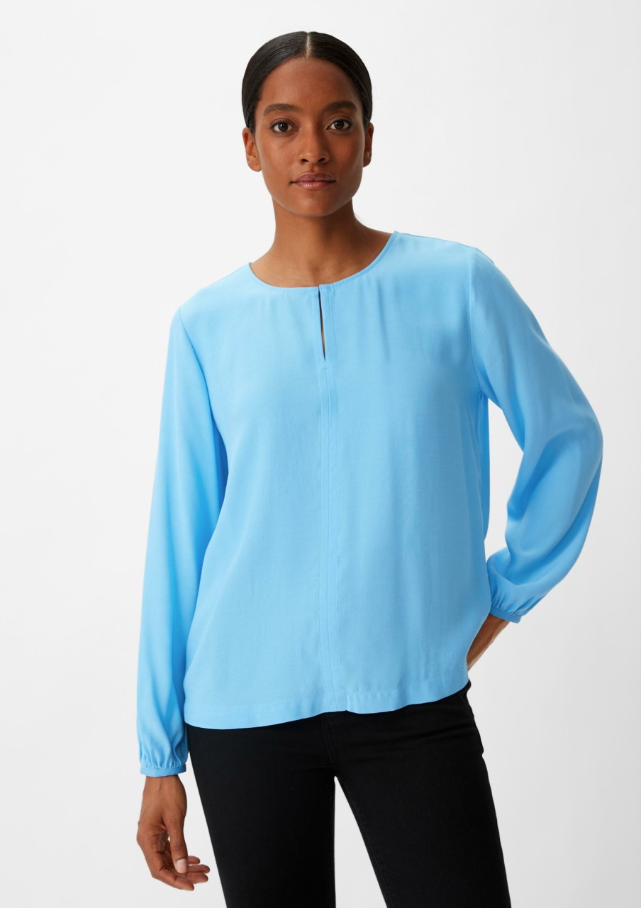 Comma Bluse Aus Viskose Blusen